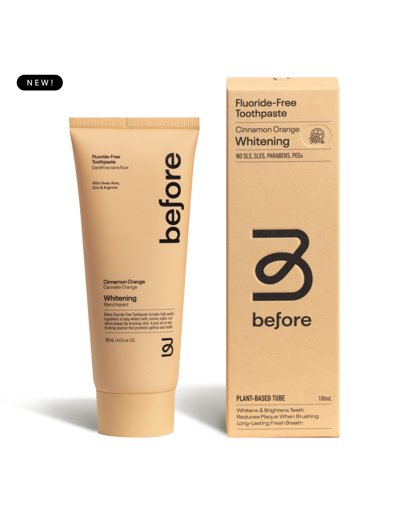 Fluoride-Free Whitening Cinnamon Orange