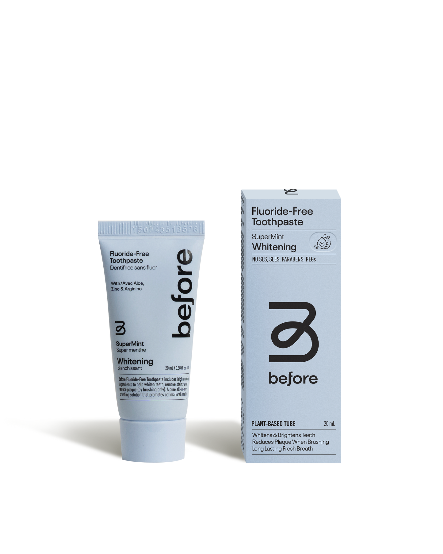 Fluoride-Free Whitening SuperMint Travel Size