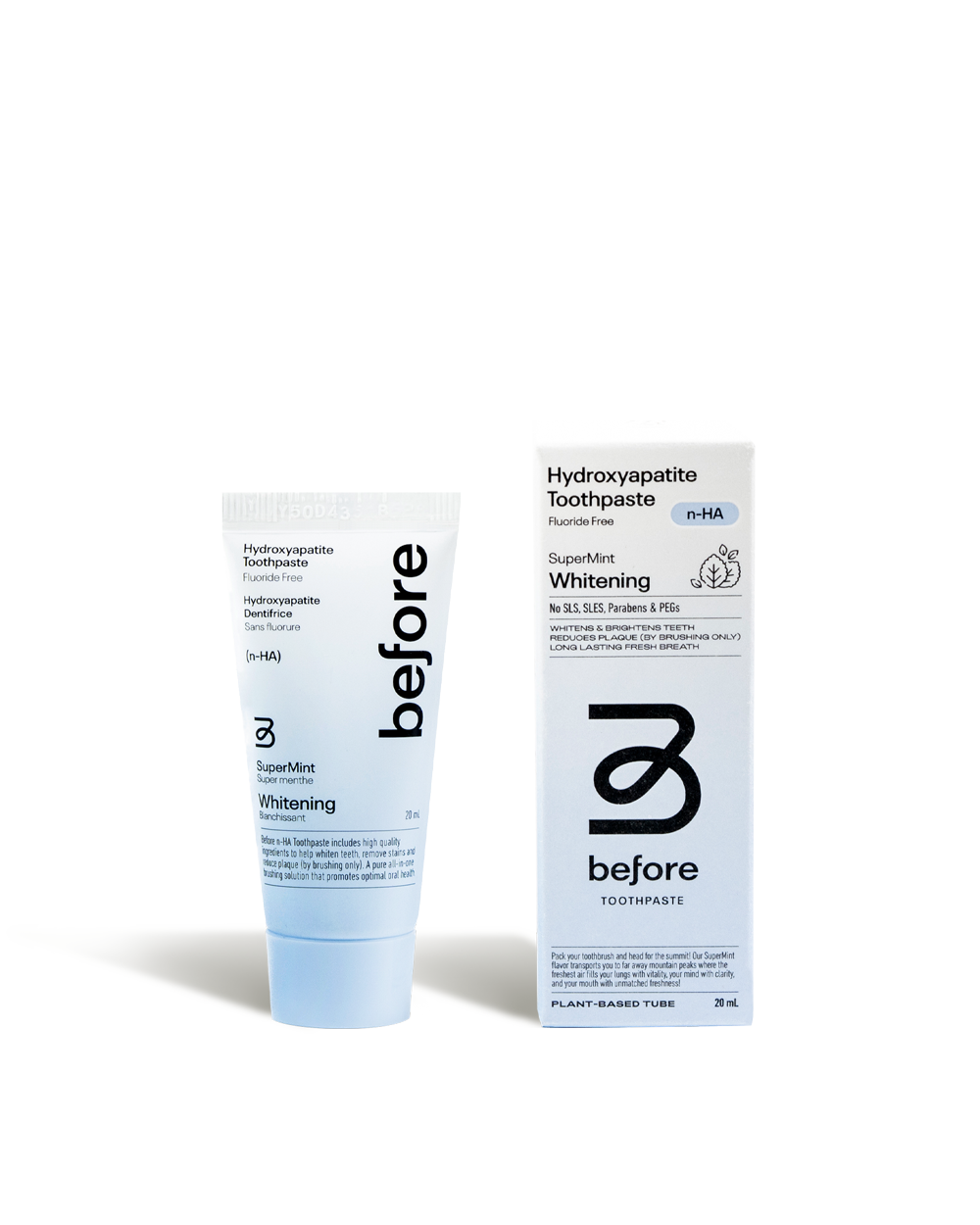 Nano-Hydroxyapatite Whitening Toothpaste Travel Size
