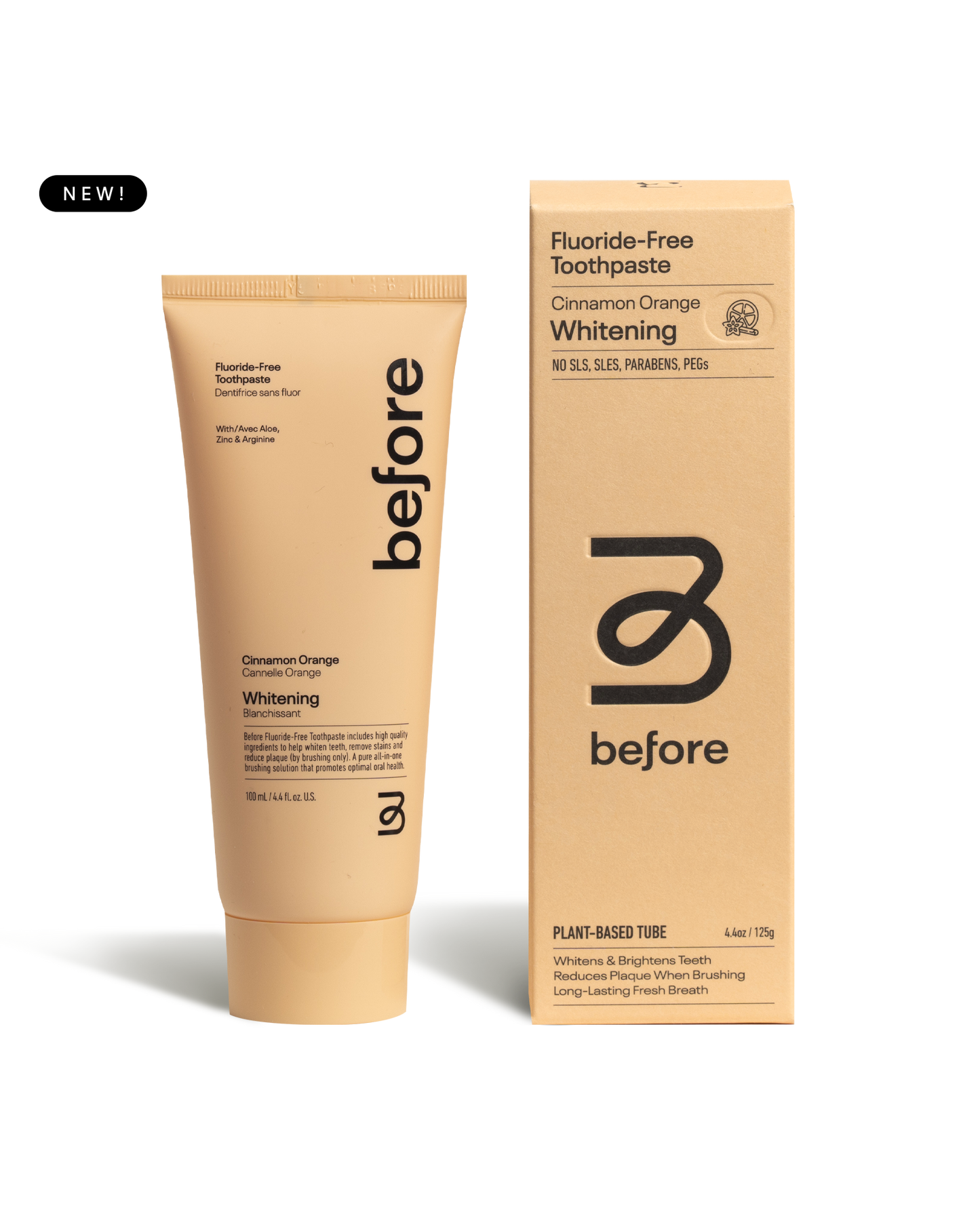 Fluoride-Free Whitening Cinnamon Orange