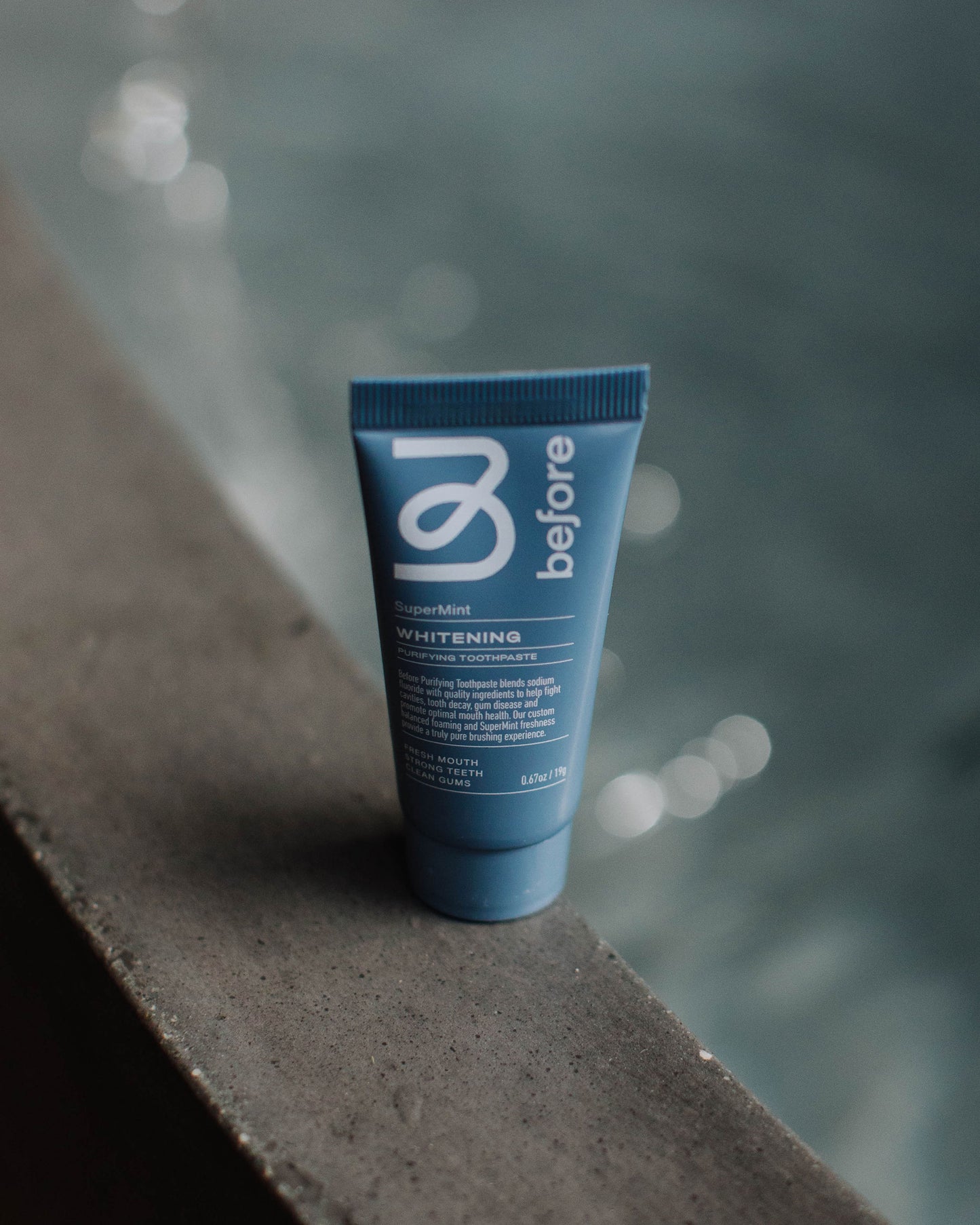 Fluoride Toothpaste Whitening Supermint Travel Size